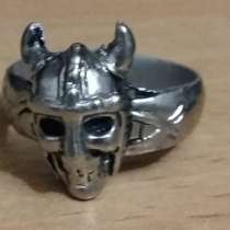 Кольцо череп викинг 19 размер, в Сыктывкаре