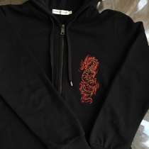 Zip худи с эксклюзивной вышивкой, в Москве