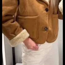 Дубленка Zara xs, в Москве