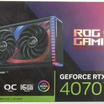 Asus rog strix geforce rtx 4070 ti super oc 16gb для игр, в Санкт-Петербурге