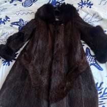 Шуба натуральная нутриевая, в Барнауле