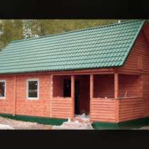 Строительство деревянных домов, беседок, бань из бруса и бревна, в Ижевске