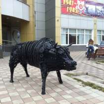 Арт-объект "Бык", в Волгограде