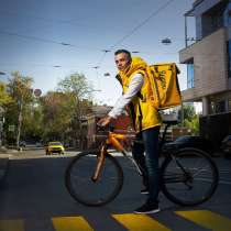 Велокурьер в Яндекс. Еда, в Москве