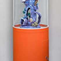 Цилиндрический аквариум на 130 литров, в Уфе