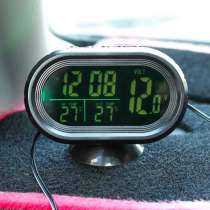 Часы-термометр в авто VST-7009V, в Екатеринбурге