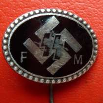 Германия 3 рейх членский знак организации FM SS спонсор СС, в Орле