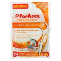 Флоссер Plackers Orthopick, 24 шт., в Москве