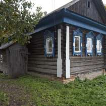 Бревенчатый рубленый дом на фундаменте, в тихой деревне, в Мытищи