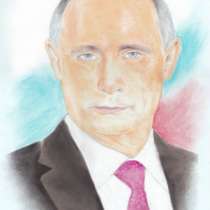 Портрет Путина, в Балаково