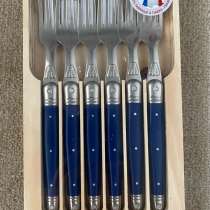 LAGUIOLE Франция набор из 6 стальных вилок, в Москве