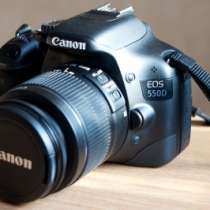 зеркальный фотоаппарат Canon ЕOS 550D, в Краснодаре