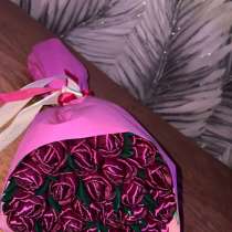 Цветы из атласных лент, в Воронеже