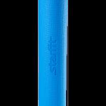 Коврик для йоги FM-102 PVC 173x61x0,4 см, с рисунком, синий, в Сочи
