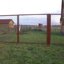Садовые металлические ворота, в Нижнем Новгороде