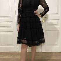 Роскошное чёрное платье, прямиком из Италии, в Москве