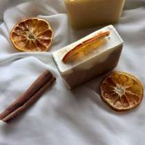 Натуральное мыло из мёда и апельсина с корицей, в Астрахани