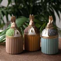 Свеча ручной работы &laquo;Заяц&raquo; к пасхе, в Москве