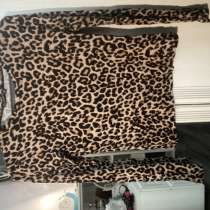 Блузка леопардовая, в Санкт-Петербурге