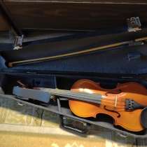 Скрипка 3/4 вместе с чехлом, в Ижевске
