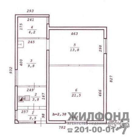 дом, Новосибирск, Шевцовой 4-я, 56 кв.м. в Новосибирске