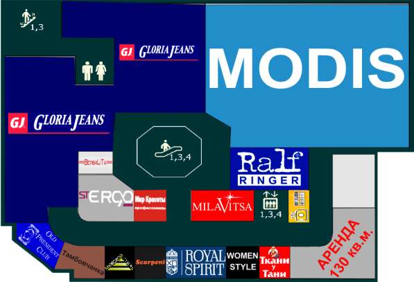 Сдаётся в аренду торговое помещение в ТЦ в Пензе фото 3