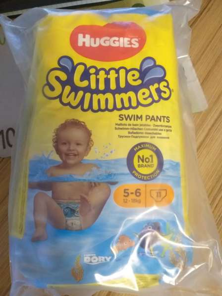 Трусики-подгузники для плавания Little Swimmers (12-18 кг) в фото 7