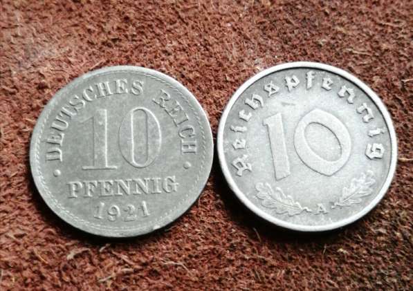 Монеты Германии 1921-1940 года