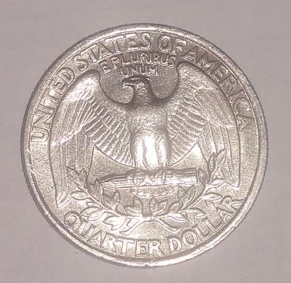 США 25 центов 1977 г. в 