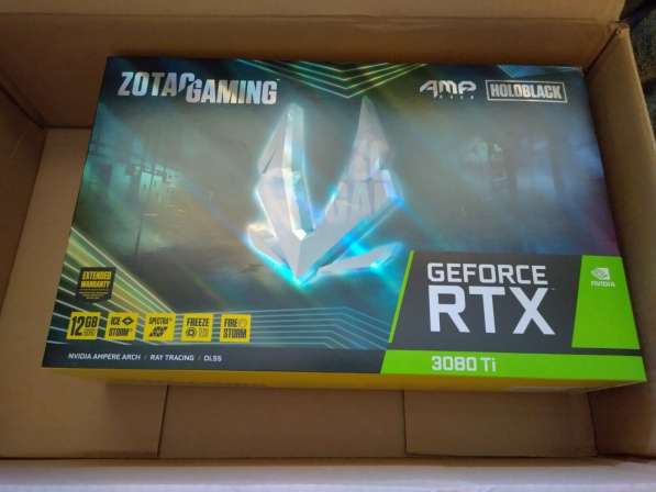 Видеокарта ZOTAC GAMING GeForce RTX 3080 Ti AMP Holo 12 ГБ