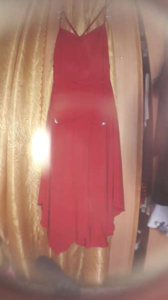 Эффектное красное платье 48-50р в Москве фото 3