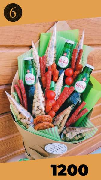 Мужские букеты/вкусные букеты в Челябинске фото 21