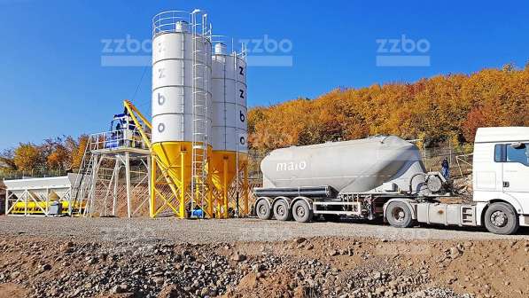 Бетонный завод СКИП-30 в