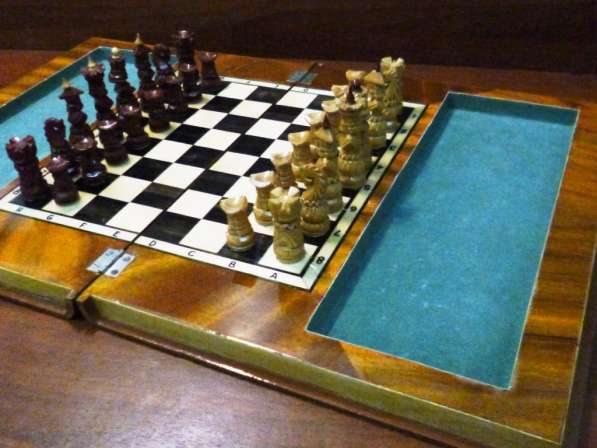 Игра шахматы - резные из дерева от Автора в Москве фото 7