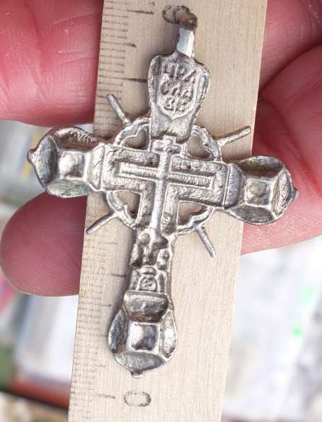 Серебряный нательный крестик в Ставрополе фото 4
