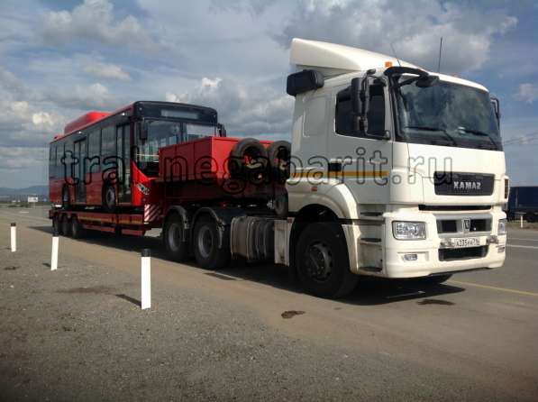 Перевозка тралом нефтяного оборудования в Омске фото 5