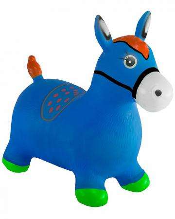 Лошадь-прыгунок синяя KID-HOP (кид-хоп)