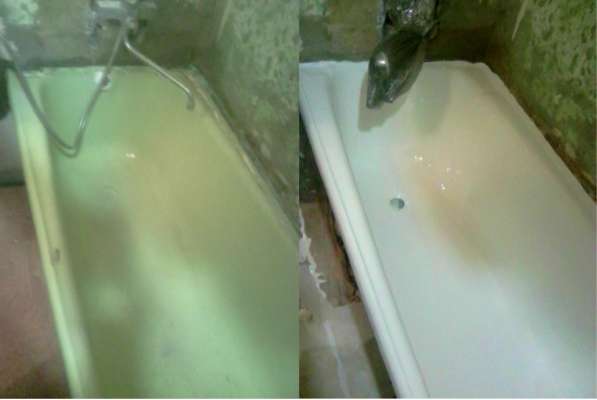 Реставрация ванн жидким акрилом в Пскове фото 4
