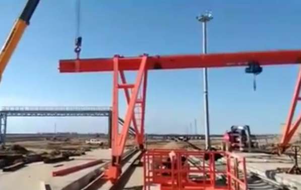 Монтаж, демонтаж кранов козловых, мостовых, кран балок в Красноярске фото 4