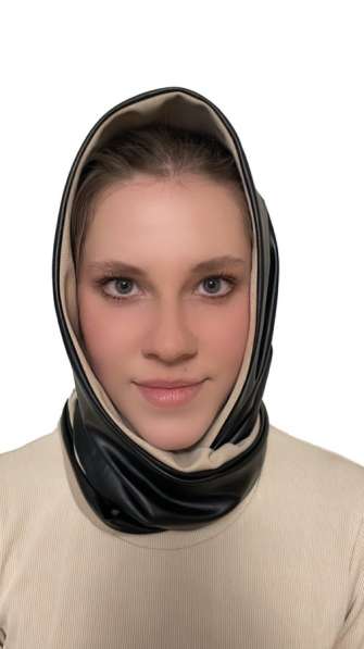 Кожаная косынка в Москве фото 17