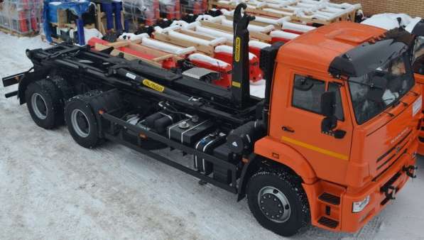 Мультилифт PALFINGER на шасси КАМАЗ 6520 в Москве фото 6