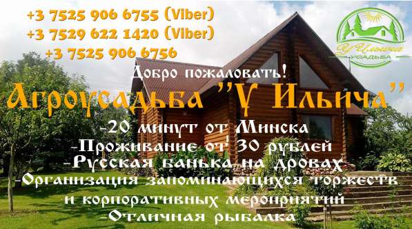Агроусадьба под Минском на ЧМ в фото 3