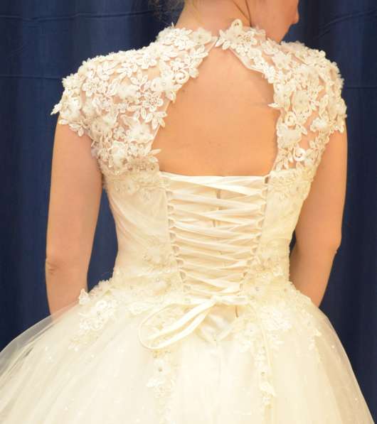 Пышное свадебное платье Анастасия в Москве фото 4