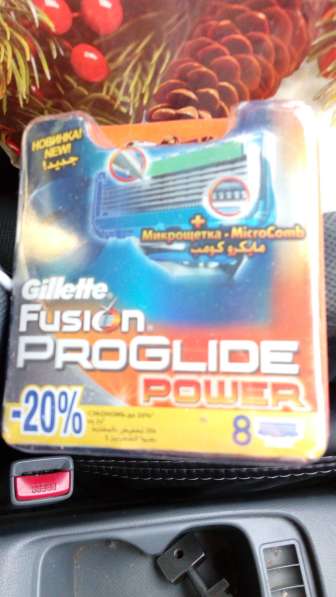 Сменные кассеты Gillette mach3 turbo, Fusion Proglide Power в Омске
