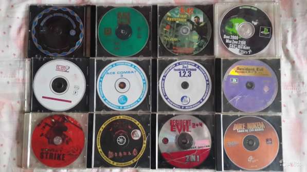 Продаю игры для приставки Sony PlayStation 1 в Камышине