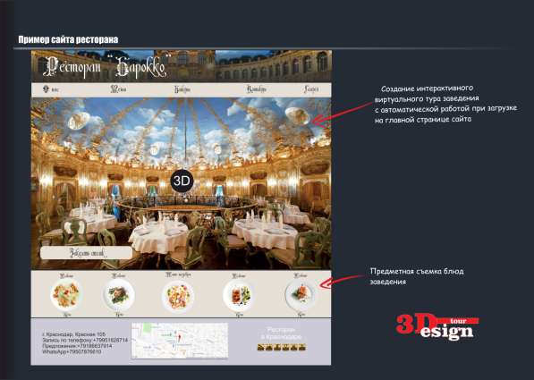 Сайт для сегмента HoReCa