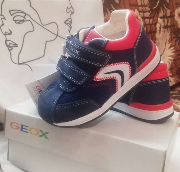 Продам кроссовки Geox брендовые оригинал для мальчика в Люберцы фото 3