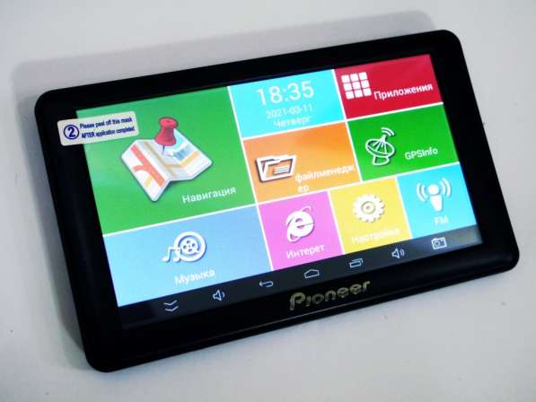 7'' Планшет Pioneer 715 - GPS+ 4Ядра+ 8Gb+ Android в 