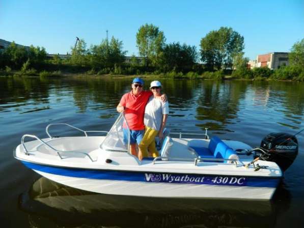 Купить лодку (катер) Wyatboat-430 DC в Ярославле фото 11