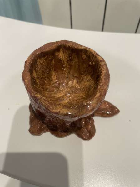 Пепельница в виде пенька